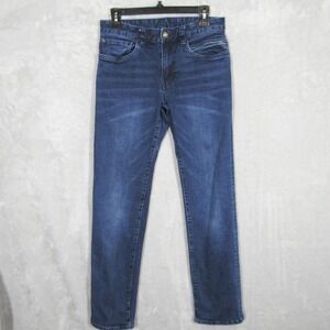 Prana 28x32 Womens Jeans Blue Denim Organic Cotton Blend Comfort Casual